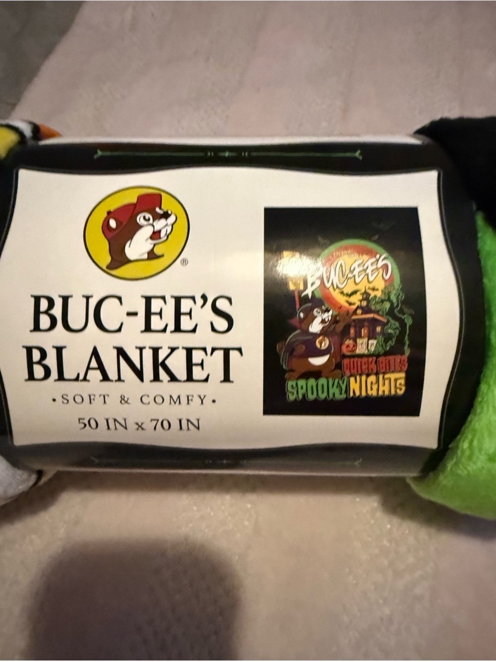 Buc-ee’s blanket Green Blanket - Soft & Comfy